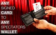any signed card to any spectators wallet toko sulap